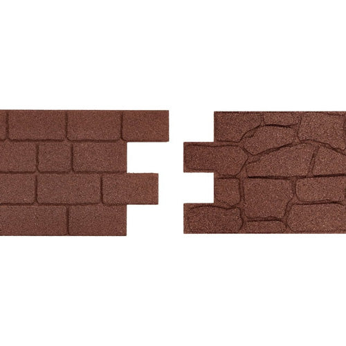 red groundsmart interlocking rubber pavers