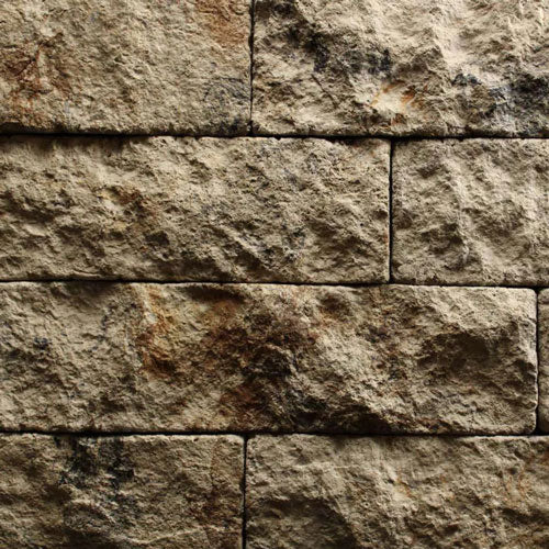 Evolve Stone Mortarless Stone Veneer National True pattern in the Afternoon Vale color
