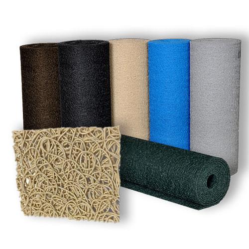 Sandstone color spaghetti noodle slip resistant matting