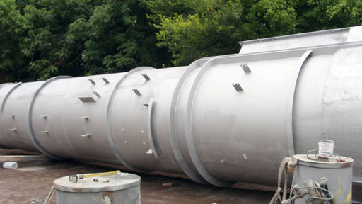 Carbozinc corrosion resistant coating applied to large steel structure