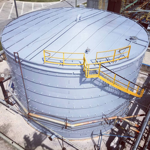 Thermaline 450 by Carboline on large silo