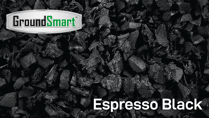 GroundSmart Rubber Mulch 75 Cu. ft. Curbside Pickup