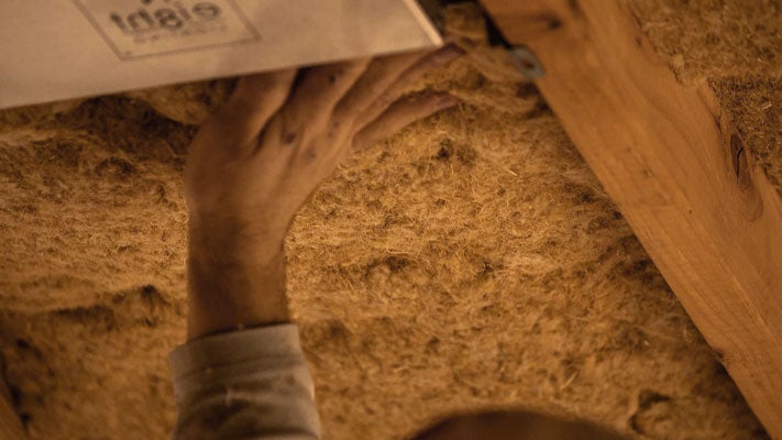 Hemp Insulation R7 2" Thick 16"OC - Quarter Pallet 176 sqft