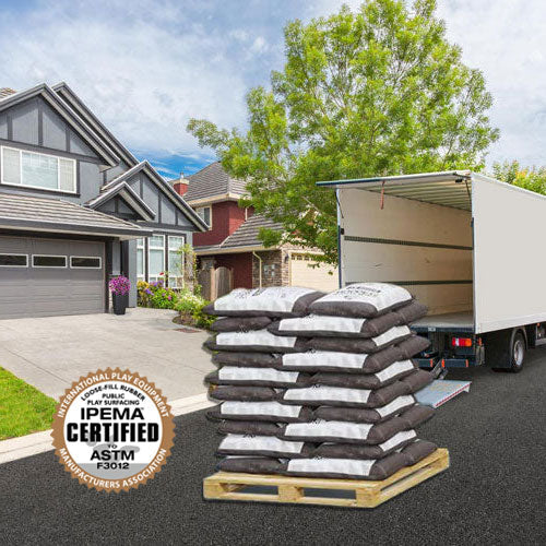 IPEMA certified rubber mulch for playgrounds GroundSmart NuPlay Vigoro