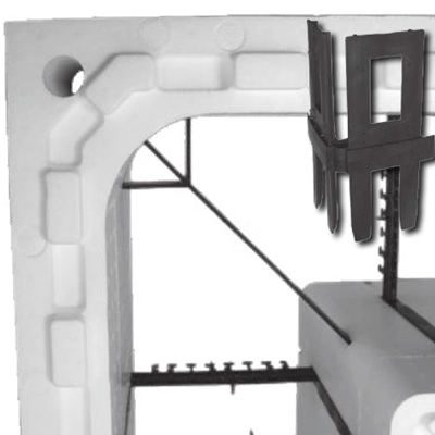 ICF Fox Blocks Corner bracket