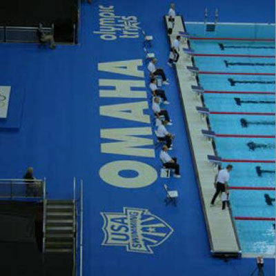Outdoor Pool Mat Heavy Duty 3/8" Thick Vinyl Loop