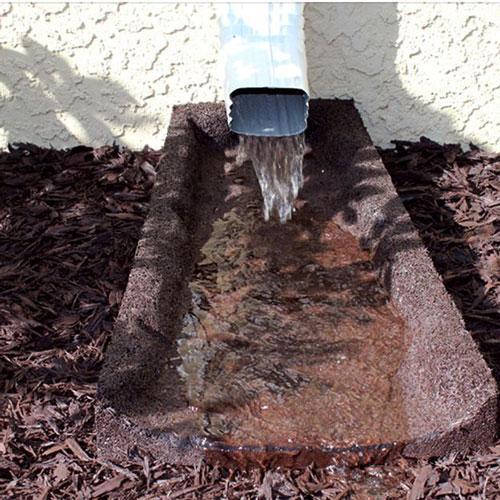 Rubber Downspout Catch Rubberific