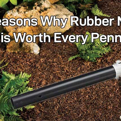 8 Reasons Why Rubber Mulch is Worth Every Penny