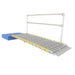 portable wheelchair ramp with handrail roll a ramp