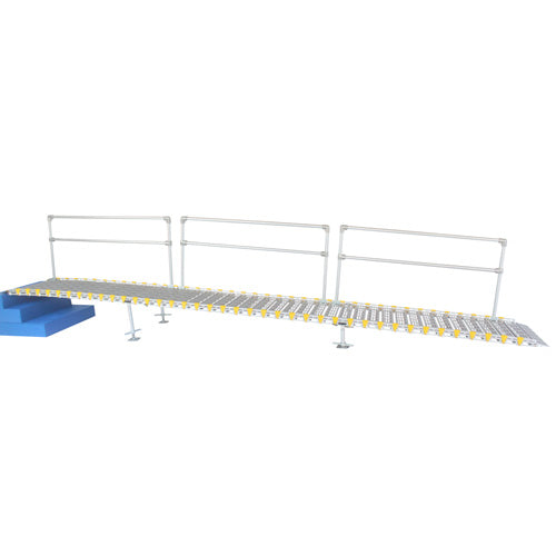 Roler Ramp Kit Portable Wheelchair Ramp Kit 30in wide - Length Small - Roll A Ramp ...