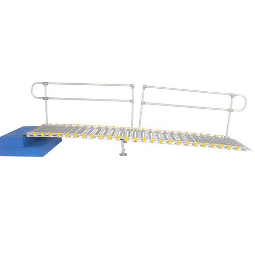 Wheelchair ramp kit for stairs