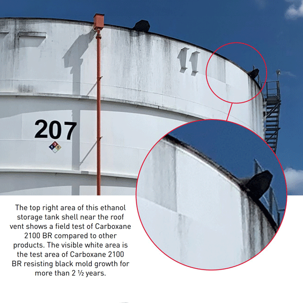 Carboxane 2100 BR - Bio-Resistant Epoxy Polysiloxane Topcoat