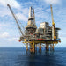 at sea oil rig where Carboline Carboguard 690 coating was used on