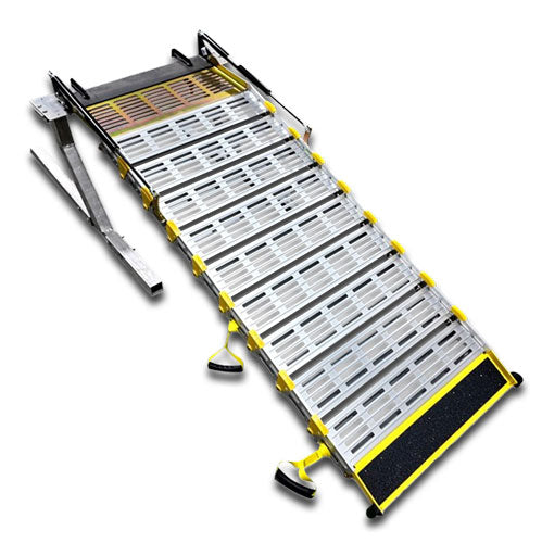 Assisted Folding Wheelchair Ramp for Vans