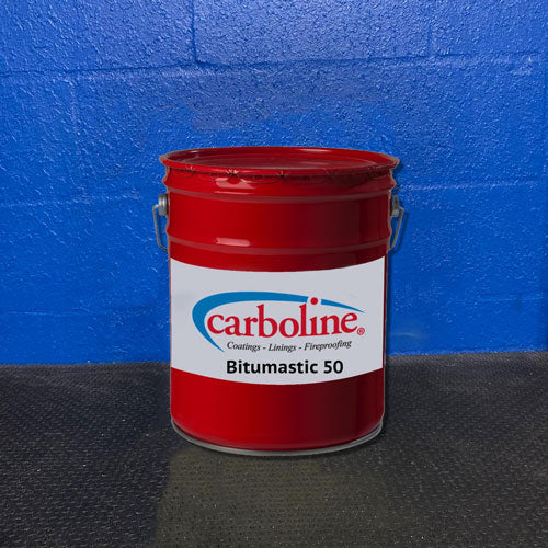 Carboline Bitumastic 50 coat tar coating MIL-C-18480-B