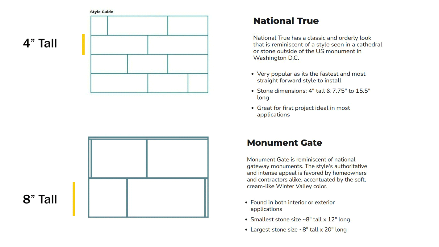 Evolve Stone Winter Valley Flat Stone