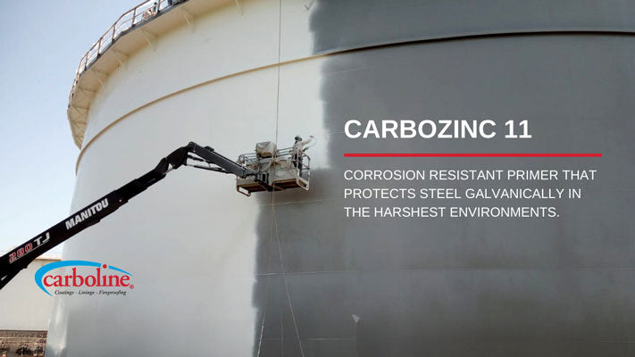 Carbozinc 11 zinc rich primer for steel