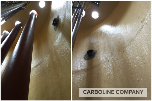 Carboguard 690 coating on concrete