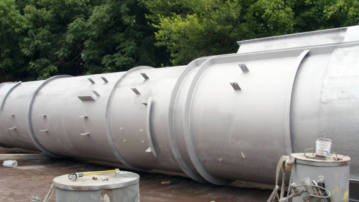 Carbozinc corrosion resistant coating applied to large steel structure