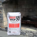 Firebrick mortar refractory for fireplace chimney kiln