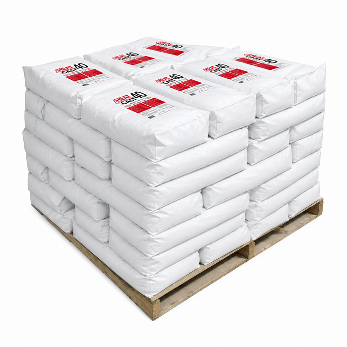 bulk refractory castable cement - Heat Cast 40 in bags on pallet