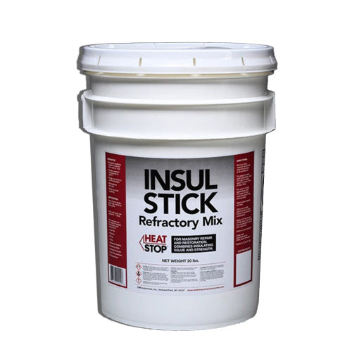 Insulating Refractory Repair for Firebrick Woodstoves and Parging - Insul Stick