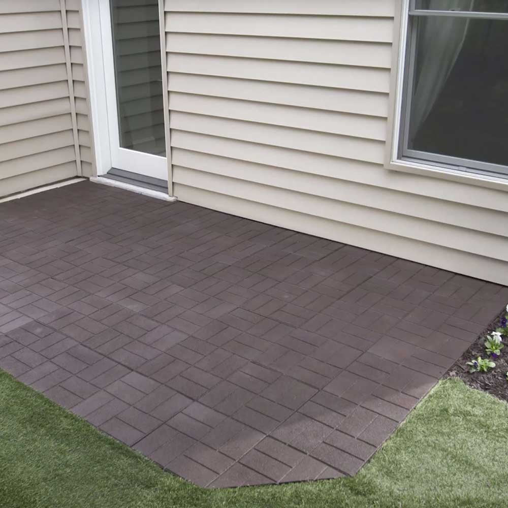 Can Rubber Pavers Be Used on Grass or Dirt? — Material Warehouse