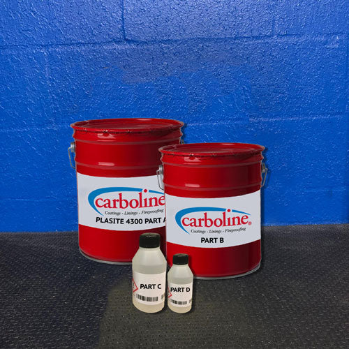 Carboline Plasite 4300 - Vinyl Ester Lining for Aggressive Chemical Tanks
