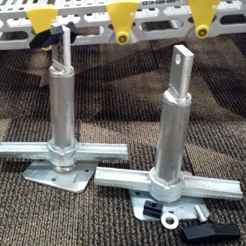 Roll Up Railing Ramp Railing Kit - Roll A Ramp — Material Warehouse