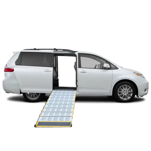 wheelchair ramp on Toyota Sienna Roll A Ramp