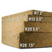 Hempwool sizes 2x2 2x4 2x6 2x8