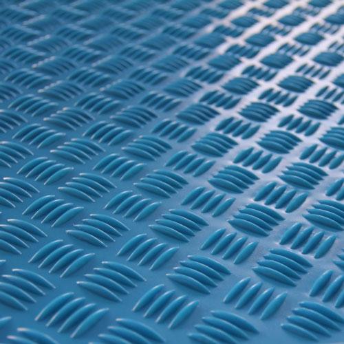ground protection mat blue
