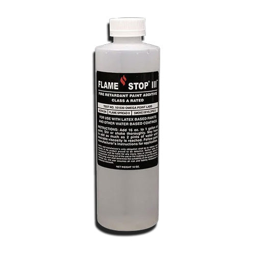 Flame Stop iii fire retardant paint additive