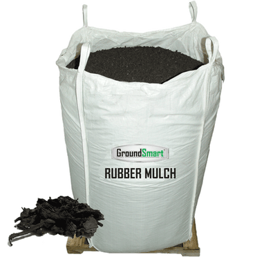 Espresso Black Rubber Mulch GroundSmart Super Sack