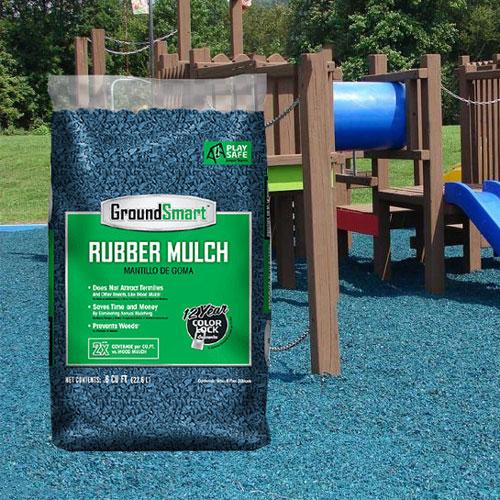 Blue Playground Rubber Mulch GroundSmart