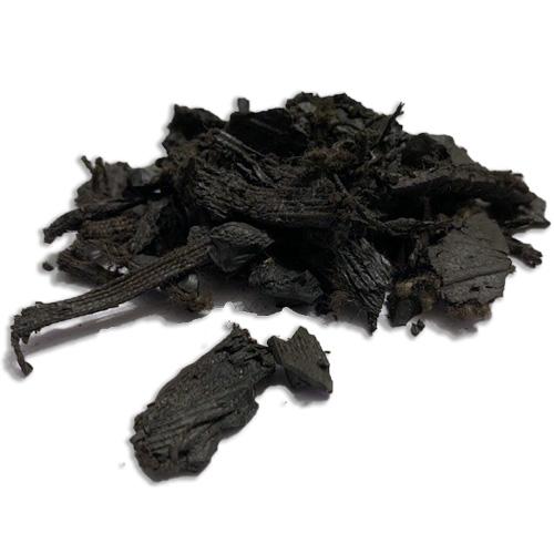 Black Painted NuPlay Rubber Mulch