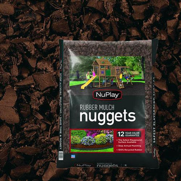 NuPlay Rubber Mulch Bulk - Brown