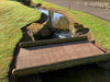 small bridge with sandstone colored non-slip matting