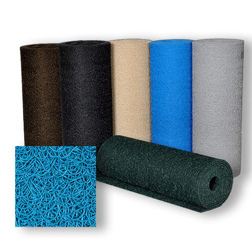 Blue non-slip matting for wet areas