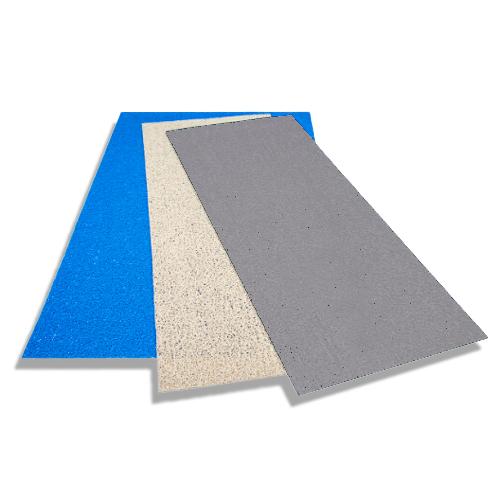 swimming pool floor mats blue gray and sandstone coloring