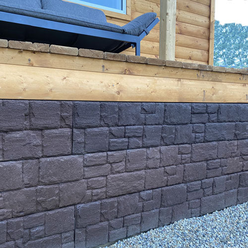 Mobile Home Skirting Rubber Siding Panels 4ft x 1ft