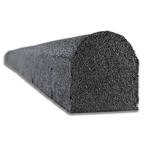 Rubber curbing for landscapes and driveways - 6in x 8in x 92in