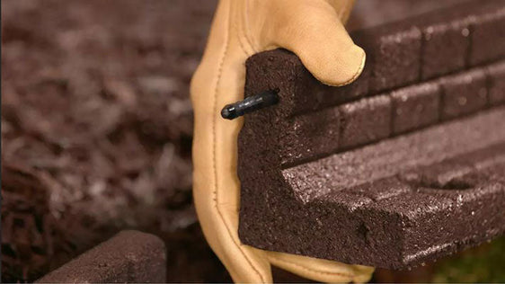 Rubberific Landscape Edging Brickface 24ft