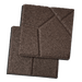 rubberific half paver brown double sided pavers