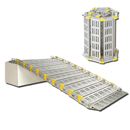 Portable Wheelchair Ramp Kit 30in wide - Length Small - Roll A Ramp ...