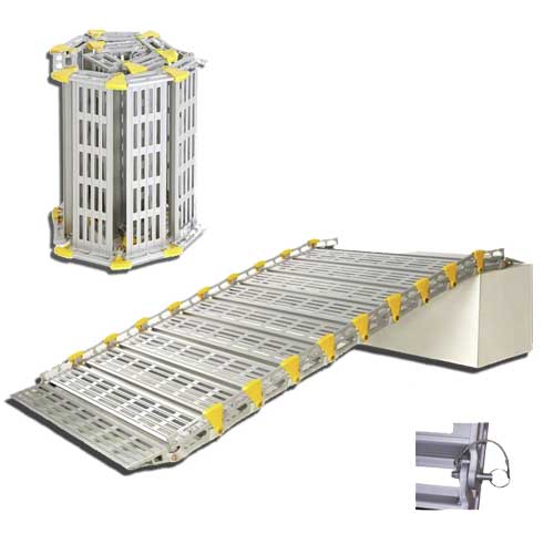 Material Shifting Ramp Wheelchair Ramp for Van - Roll A Ramp — Material Warehouse